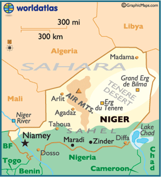 niger carte